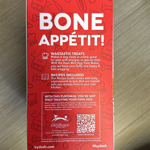 NIB DASH Mini Dog Treat Maker - Picture 3 of 4